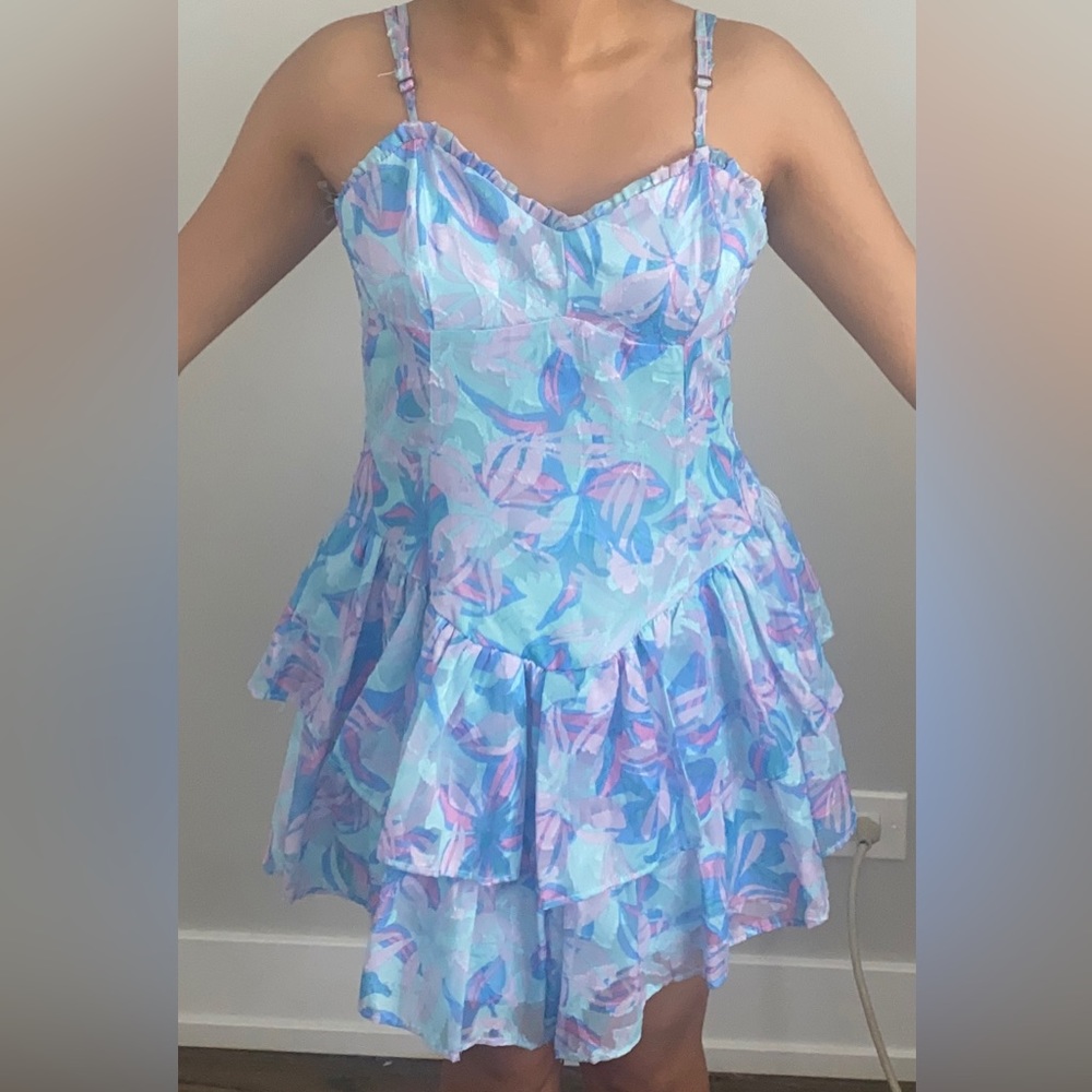 Target: floral dress.